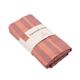Hamman Towel Vibe Stripes orange / Oxious
